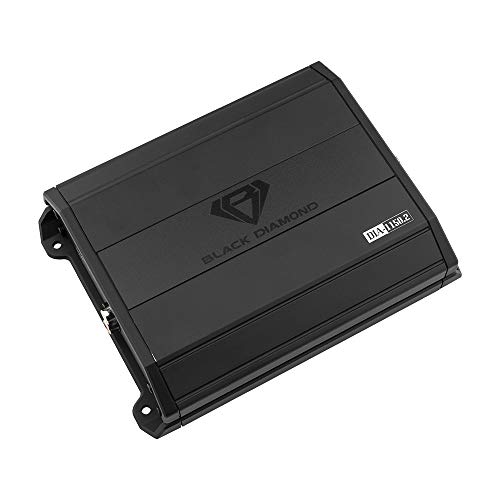 Black Diamond DIA-1150.2 Car Audio Amplifier – 2 Channel, Full Range, Class Ab, 1150 Watts