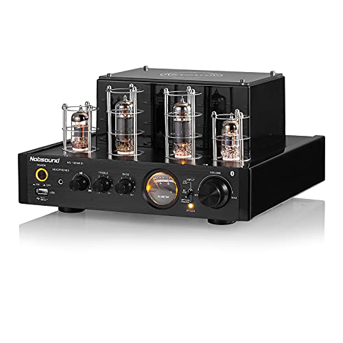 Nobsound MS-10D MKIII HiFi Bluetooth Hybrid Tube Power Amplifier Stereo Subwoofer Amp USB/Opt/Coax