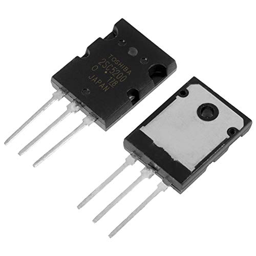 Wendry Audio Transistor,5 Pair Black 2SA1943 2SC5200 High Power Matched Audio Transistor,100% Brand New and,Convenient to Replace The Broken one,with Long Serving Life